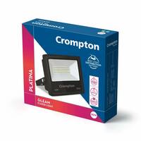 Crompton Gleam 50 Watt Outdoor Waterproof LED Flood Light, Wide Angle Beam