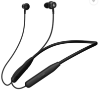 boAt Rockerz 110 with 40 HRS Playback, ENx Technology, Beast Mode & ASAP Charge Bluetooth  (Black, In the Ear)