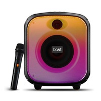 Zepto - boAt PartyPal 63Pro Bluetooth Speaker with 30W Signature Sound,Customizable RGB LEDs(Midnight Black) (location specific)