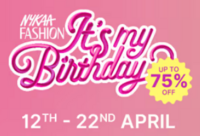 Nykaa Fashion Birthday Sale Upto 88% off +  Extra ₹300 off
