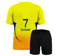 Sports India IPL Cricket Team T Shirt Jersey for (Kid's, Boy's & Mens) L708
