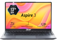 Acer Aspire 3 Intel Core i3 13th Gen 1305U - (8 GB/512 GB SSD/Windows 11 Home) A324-53 Thin and Light Laptop  (14 Inch, Steel Gray, 1.45 Kg)