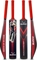 SLOVIC - Lightweight High-Quality Plastic Tennis Cricket Bat (790 g)