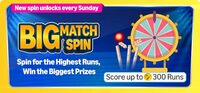 Funzone : Spin for the Highest Runs & Win the Biggest Prize (upto 300 runs)