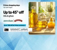 Amazon Prime Shopping Days : Upto 45% off + Extra discount for Prime Members 