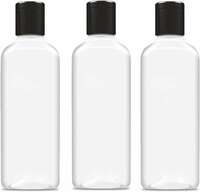Pack of 3 3Pc 100ml Squeeze Bottle with Flip Top Cap