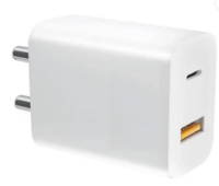 SKYWATER 5 A Wall Charger for Mobile  (White)
