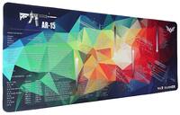 {Lowest} WAR HAMMER GX1050 Extended Size Gaming Mouse Pad| Stitched Edges| Non-Slip Rubber Base|Computer Laptop|Keyboard Mouse Pad for Office & Home (Extended XL, Blue AR)