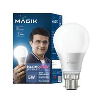 Maximo Plus LED Bulb 5W (Cool White) 6500K B22 (Pack of 1)