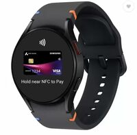 SAMSUNG Galaxy Watch FE, 40mm BT Smartwatch (Black Strap, Small)