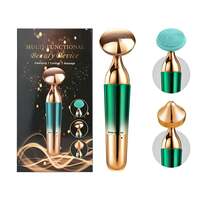 VIFORA Premium 3-in-1 Face, Neck & Eyes Massager (Green)