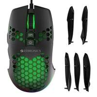 Zebronics Crosshair Premium Gaming Rgb Usb Mouse (location specific)