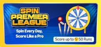 Amazon Funzone Spin Premier League & Win Runs (16th April)