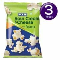 ACT II Ready to Eat Popcorn - Sour Cream & Cheese Popcorn 50 g Pack of 3