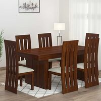 Mamta Decoration Sheesham Wood Dining Table Set with 6 Chair for Living Room (Teak Finish)  Apply Rs.20000 Coupon 
