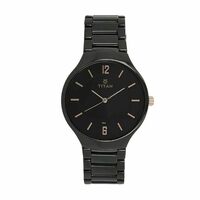Regalia Quartz Analog Black Dial Ceramic Strap Watch for Men-NS90014KC02/NT90014KC02 Apply 20% coupon 