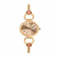 Raga Viva Rose Gold Dial Analog with Day and Date Metal Strap Watch for Women-NS2621WM01/NT2621WM01