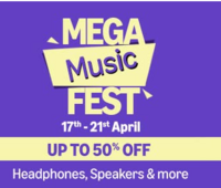 Amazon Mega Music Fest : Upto 50% off on Headphones, Speakers & more