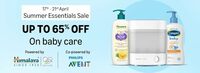 Summer Essentials Sale : Upto 65% off on Baby Care