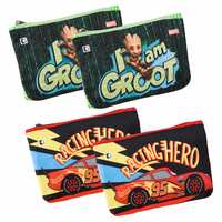 Kuber Industries Pack of 4 Pencil Pouch | Pen-Pencil Box for Kids