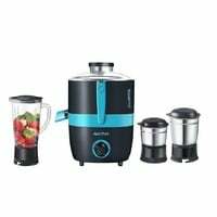 Activa Juicomatic Powerful 600 Watt Juicer Mixer Grinder,3 Jar, 600 Watts - Black (location/user specific)