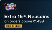 1MG on Tata Neu get extra 15% Neucoins (Max 300) on orders above 1499