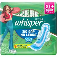 BigBasket Flash Sale: Whisper Ultra, XL+ (50 pcs)