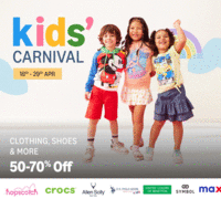 Amazon Kids' Carnival :  50-70% off on clothing, shoes & more