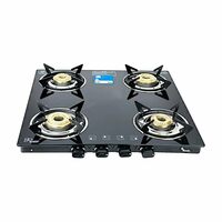 Thermador EcoFlame 4 Burner Gas Stove Glass Top Manual Ignition w/ 1 Yr Manufacturer Warranty