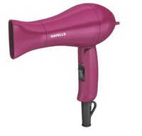 Havells Foldable Hair Dryer with Heat Balance Technology (Purple, 1000 W)