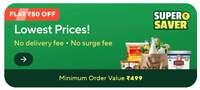 Zepto Flat ₹50 off on your next Super Saver Order