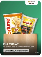 Tata Neu × Big Basket - Rs 100 off on orders above Rs 999 Using NeuCards