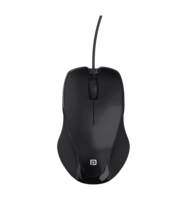 Portronics POR-1800 Toad 101 Optical Wired Mouse - Black