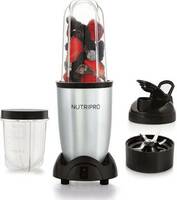 NutriPro Blender 500 W Juicer Mixer Grinder (Nutri | 2 Jars | Silver)