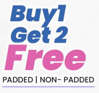 Clovia Flash Sale : Buy 1 Get 2 Free Padded or Non Padded Bras + Extra ₹239 / 100 off 