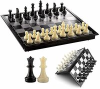 Famous Quality Folding Materials and Smooth Surface Magnetic Chess Board for Kids and Adult, 10.2-Inch