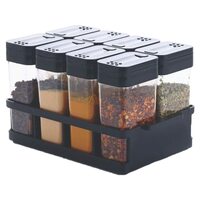 Tasmax 8 Pcs Sets Airtight Masala Box For Kitchen Masala Container For Kitchen Spice Jars