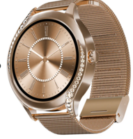 boAt Enigma Gem I Smartwatch with 1.19 Amoled Display, SOS with Location Tracking, Single Chip BT Calling - Rose Gold  