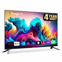 IBELL 109cm (43 inches) Frameless Google LED TV - (GTV43E, Black)