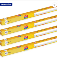 Wipro 20w 4 Feet Batten 6500k (cool Day) 20 W 115 cm Tube Light  (White, Pack of 4)