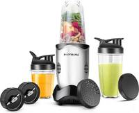 Longway Nutri 600 W Juicer Mixer Grinder  (Nutri 3J | 3 Jars | Silver & Black)