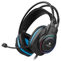 ZEBRONICS Jet Premium Wired Gaming On Ear Headphone with LED Light for earcups