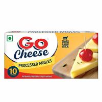 Fresh - Go Cheese Processed Angles Plain Cheddar Cheese 160 g [Bangalore Locations]