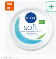 Upto 83% off on Cream, Body lotion, deodorants & more by Nivea 