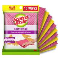 Upto 81% off on Scotch-Brite Sponge Wipe Resusable Kitchen Cleaning Sponge, Pet Food and more (Location Specific)