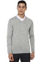 Allen Solly Women's Acrylic Blend Casual Round Neck Sweater