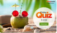 Bigbasket Friday Quiz - win up to Rs.25 bb wallet credit (2000 Winners)
