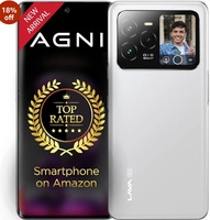 lava indina branded smartphones with dual camera lava agni 3  ufs 3.1 and lpddr storage 5.0