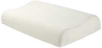 Amazon Brand - Solimo Contour Memory Foam Pillow with Pillow Cover, Queen