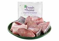 FreshToHome Catla Fish | Bengali Cut Headless | 480g to 500g Pack
